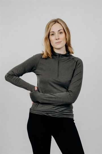 Superino™ Bolling Half Zip tynd uldtrøje til damer